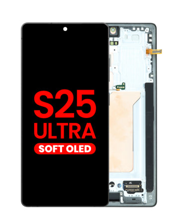 Samsung Galaxy S25 Ultra OLED Screen Replacement With Frame