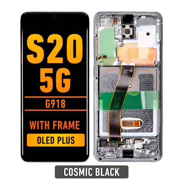 Samsung Galaxy S20 OLED Screen Replacement With Frame