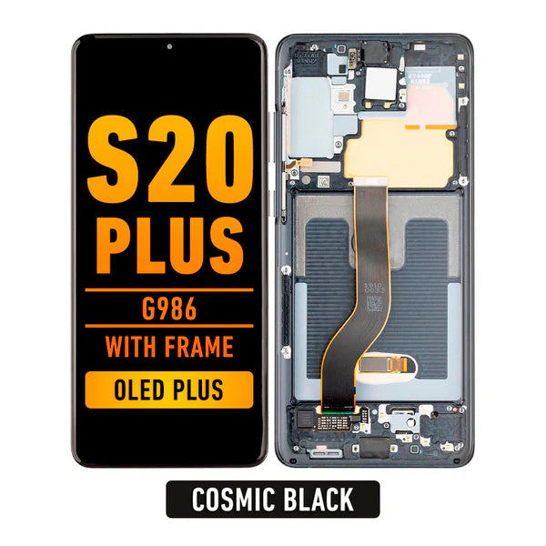 Samsung Galaxy S20 Plus OLED Screen Replacement With Frame